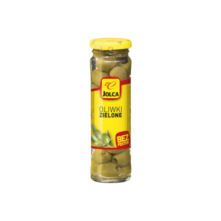 Oliwki zielone bez pestek w słoiku 140g Jolca