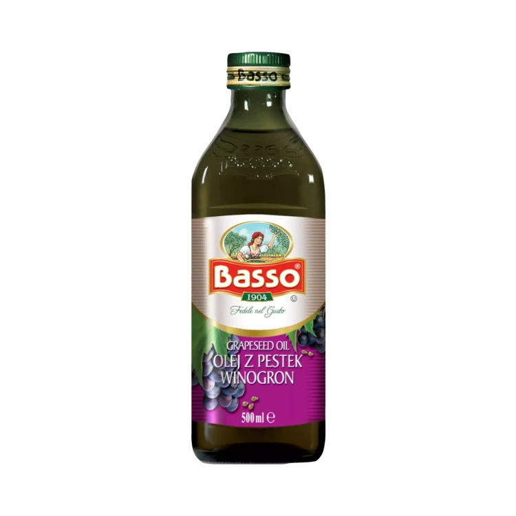 Olej z pestek winogron Basso 500 ml