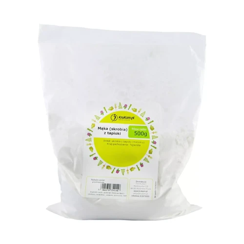 Maka z tapioki Skrobia tapiokowa 500g ( bakaliowyswiat.pl ).webp