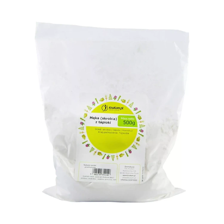 Maka z tapioki Skrobia tapiokowa 500g ( bakaliowyswiat.pl ).webp
