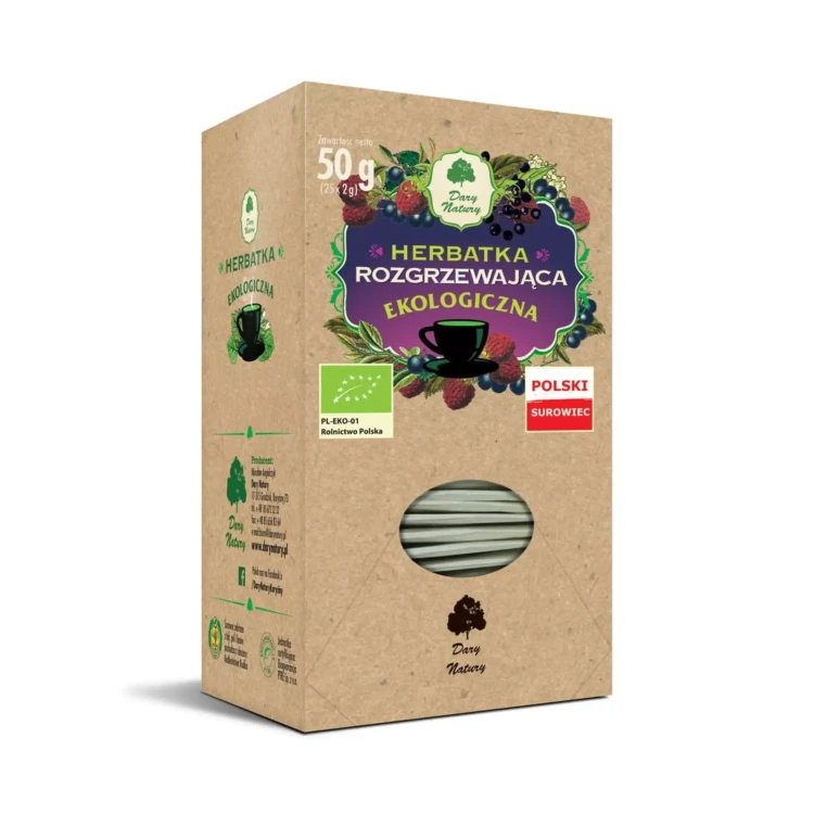 Rozgrzewająca herbatka ekologiczna 25x2g - Dary Natury ( bakaliowyswiat.pl ).webp