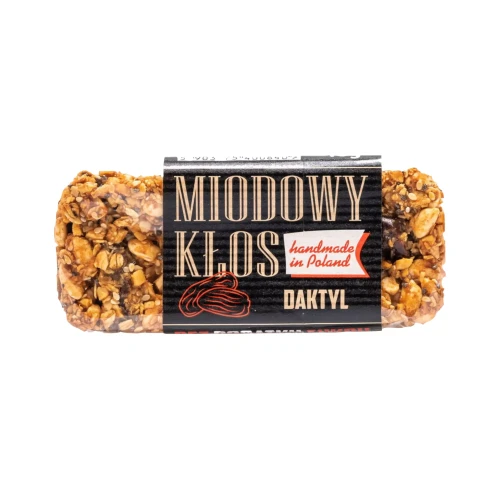 Miodowy Kłos bez cukru z Daktylem 45g Łysoń ( bakaliowyswiat.pl ).webp