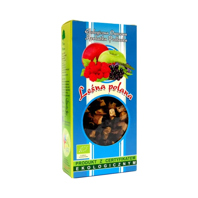 Ekologiczna herbatka Leśna polana 100 g Dary Natury ( bakaliowyswiat.pl ).webp