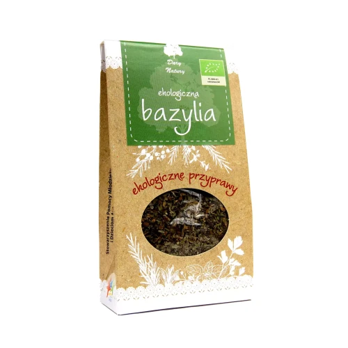 Ekologiczna bazylia 25 g Dary Natury.webp