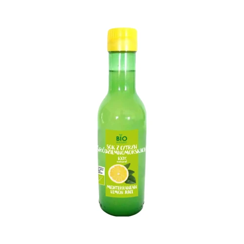 Sok z cytryn śródziemnomorskich 100% BIO 250 ml Bio Naturo.webp