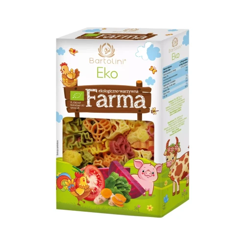 Ekologiczny makaron dla dzieci - Eko Farma 250 g Bartolini.webp