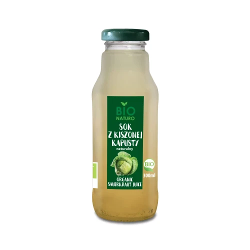 Ekologiczny sok z kiszonej kapusty 300 ml Bio Naturo.webp