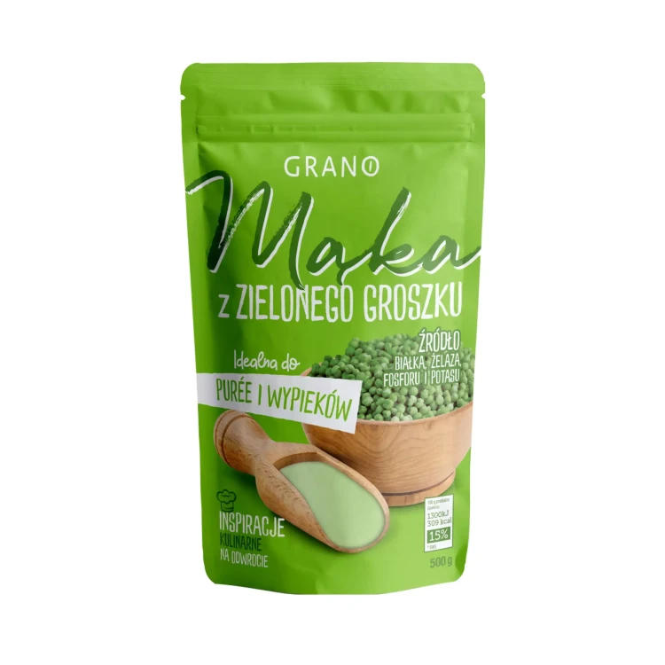 Mąka z zielonego groszku 500 g Grano.webp