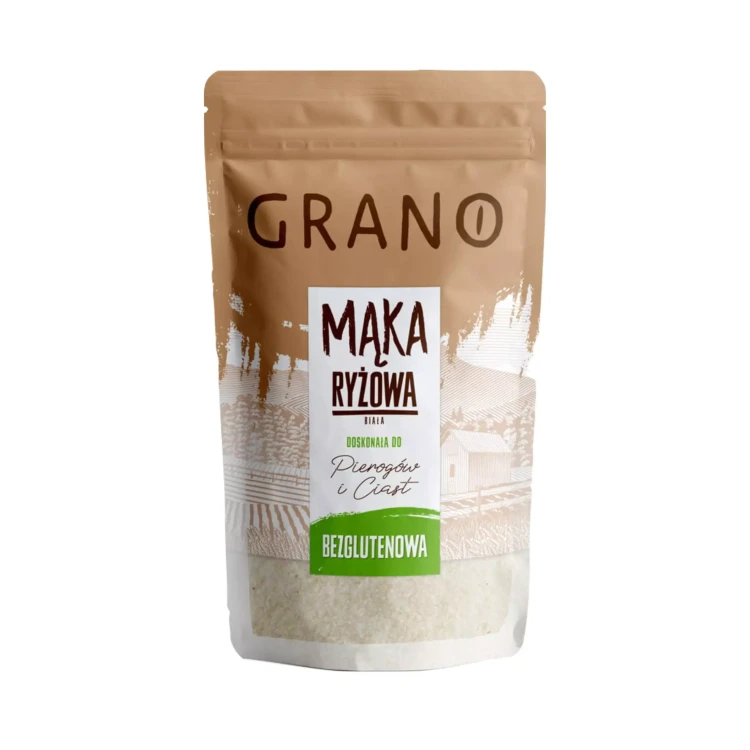 Bezglutenowa mąka ryżowa 500 g Grano.webp