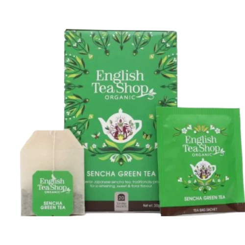 Organiczna zielona herbata Sencha English Tea Shop 2.webp