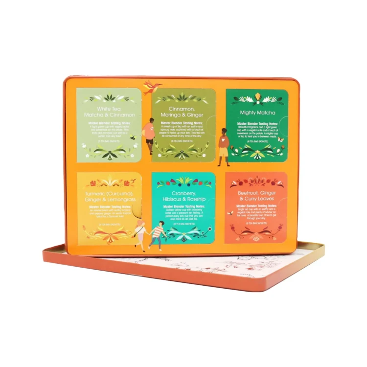 Kolekcja herbat w metalowej puszce Super Goodness Collection English Tea Shop 2.webp
