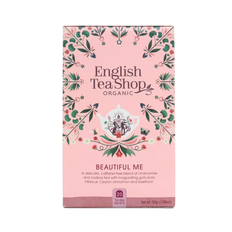 Organiczna herbatka ziołowa Beautiful Me English Tea Shop.webp