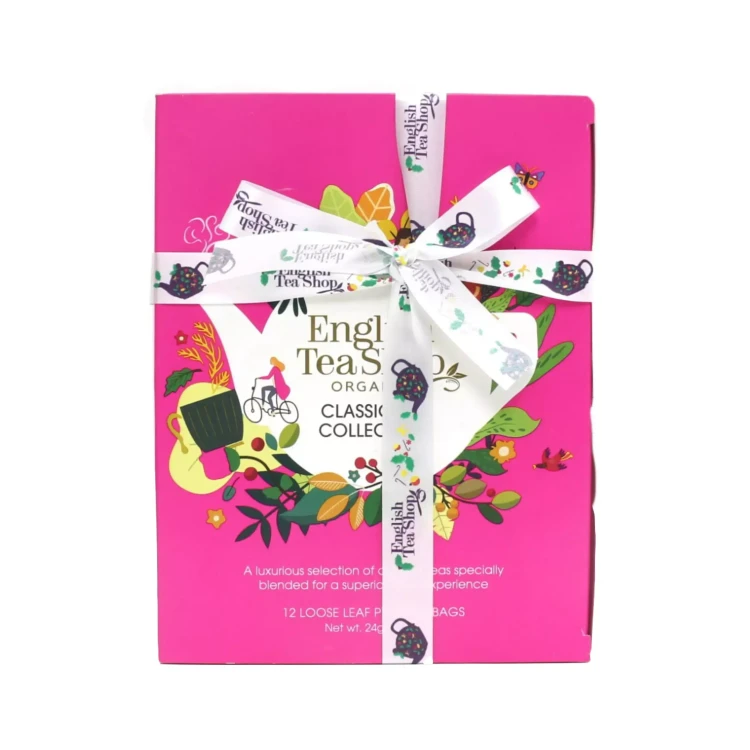 Zestaw herbat ekologicznych w piramidkach Classic Tea Collection English Tea Shop 3.webp