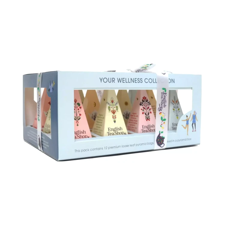 Zestaw herbat ekologicznych w piramidkach Your Wellness Collection English Tea Shop 2.webp