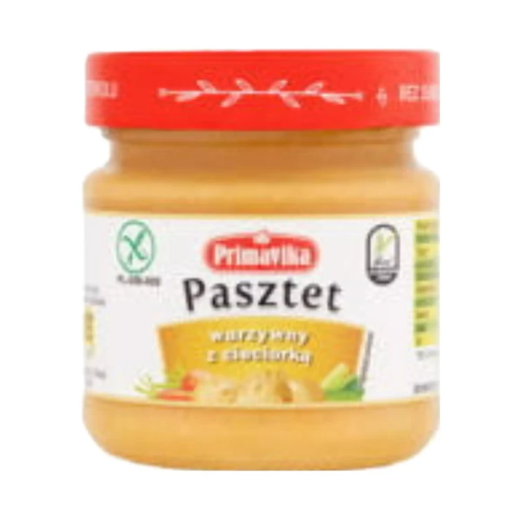 Pasztet warzywny z cieciorką 160 g Primavika.webp