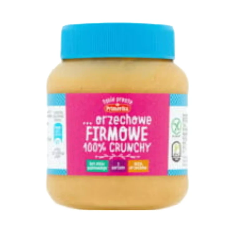 Pasta orzechowa Firmowa 100% Crunchy 35 g Primavika.webp