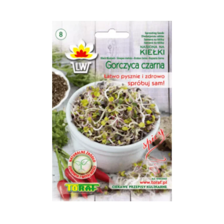 Kiełki – Gorczyca Czarna 20 g Toraf.webp