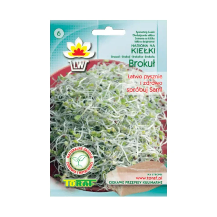 Kiełki - Brokuł 10 g Toraf.webp