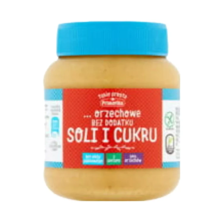 Pasta orzechowa bez dodatku soli i cukru 350 g Primavika .webp
