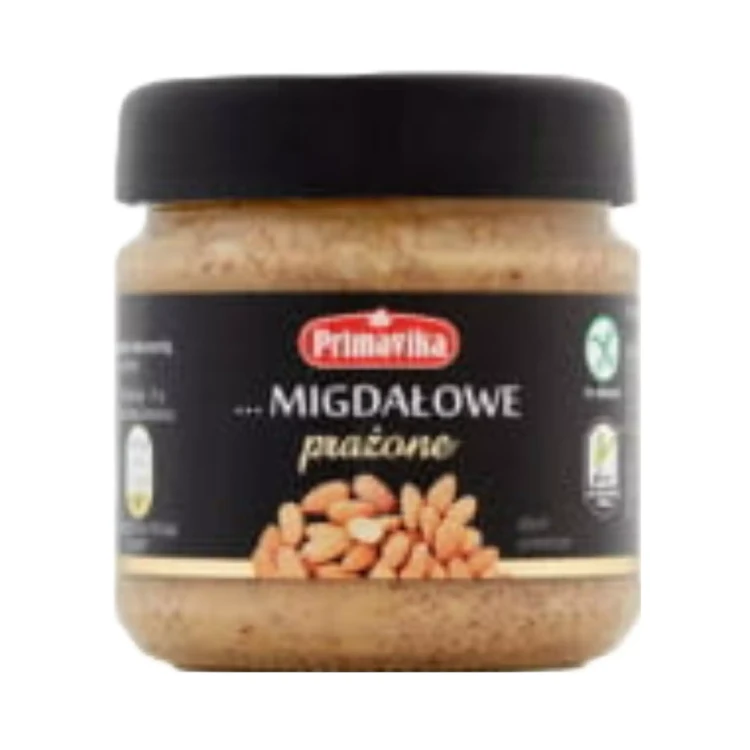 Pasta z migdałów prażonych Orzeszek 185 g Primavika.webp