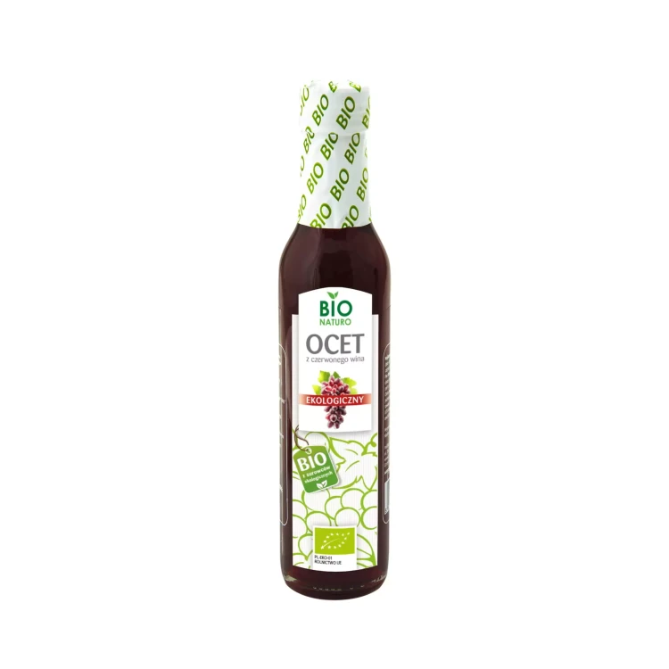 Ekologiczny ocet z czerwonego wina BIO 250 ml Bio Naturo.webp