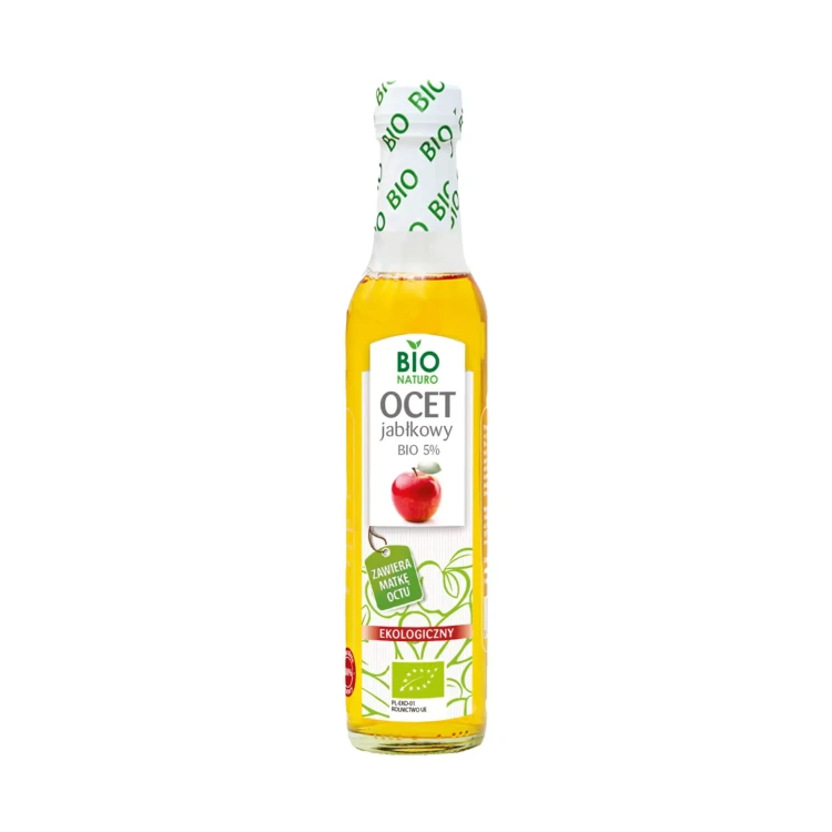 Ekologiczny ocet jabłkowy 5% BIO Bio Naturo 2.webp