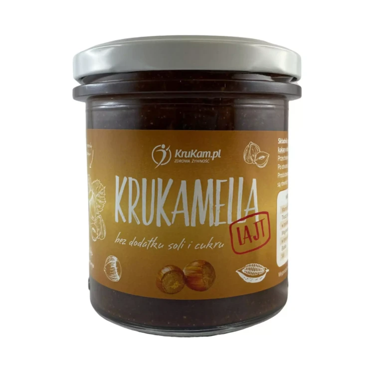 Pasta orzechowa Krukamella Lajt 300 g Krukam.webp