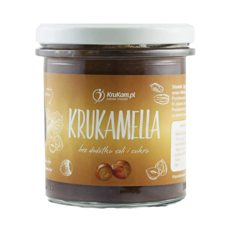 Pasta orzechowa Krukamella 300 g Krukam.webp