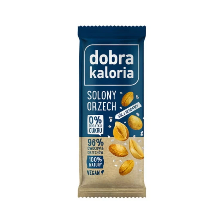 Baton - solony orzech 35 g Dobra Kaloria.webp