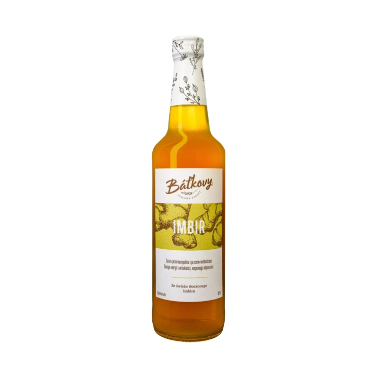 Syrop z imbiru 500 ml Batkovy.webp