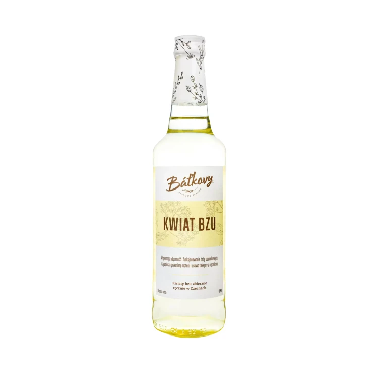 Syrop z kwiatów czarnego bzu 500 ml Batkovy.webp
