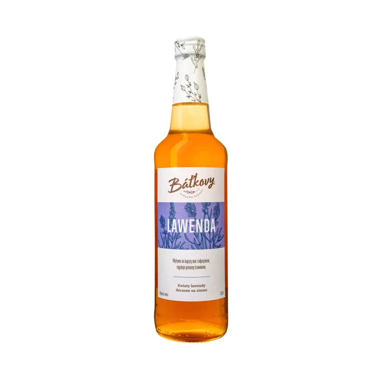 Syrop z lawendy 500 ml Batkovy.webp