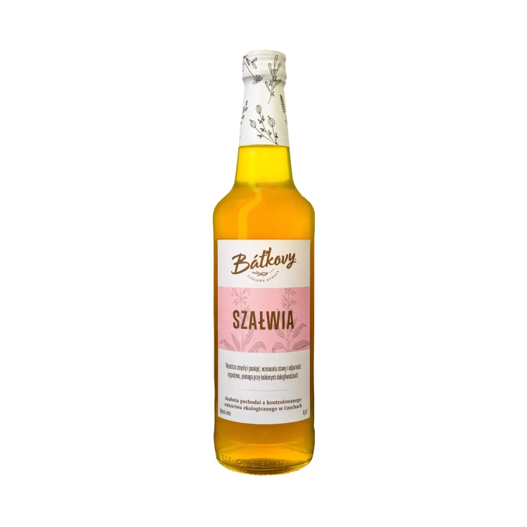 Syrop z szałwii 500 ml Batkovy.webp
