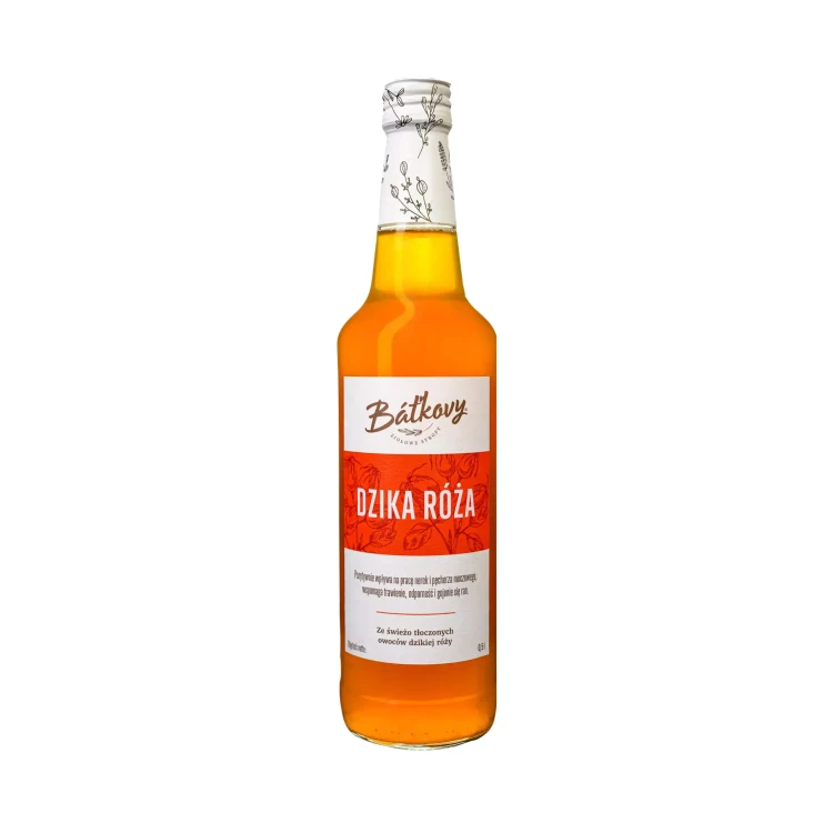 Syrop z dzikiej róży 500 ml Batkovy.webp