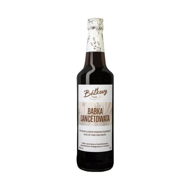Syrop z babki lancetowatej 500 ml Batkovy.webp