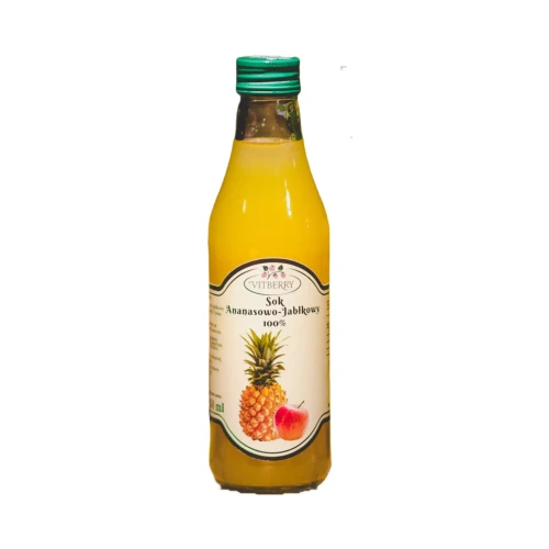 Sok ananasowo-jabłkowy 100% Vitberry.webp