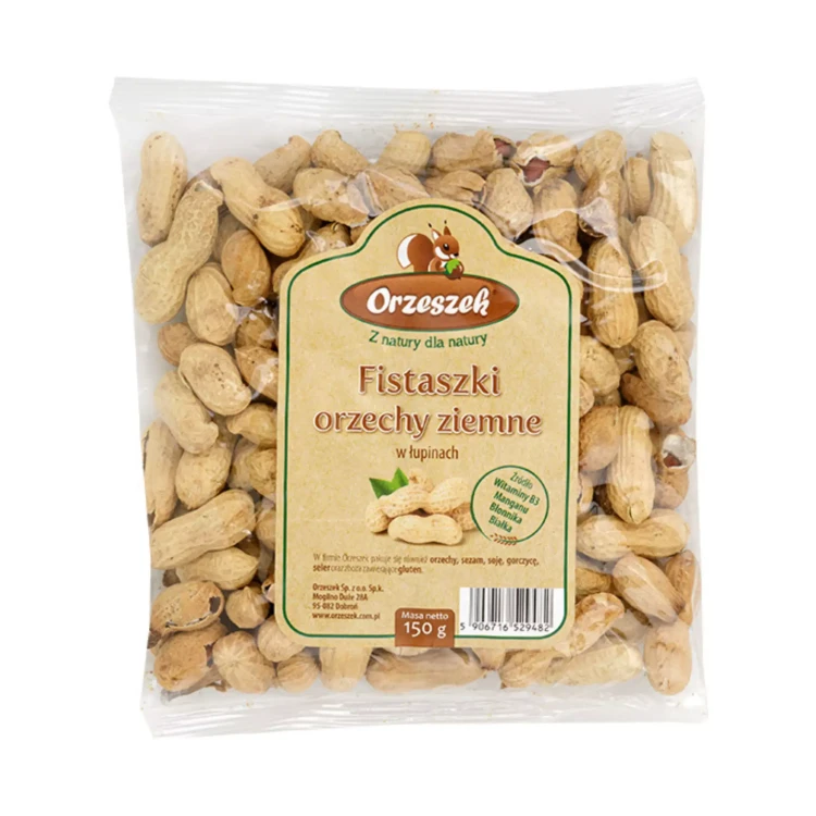 Fistaszki-orzechy ziemne w łupinach 150g.webp