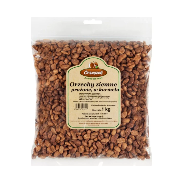 Orzechy ziemne w karmelu Orzeszek 1kg.webp