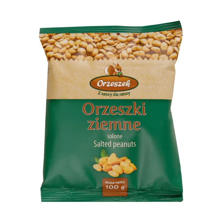 Orzechy ziemne prażone solone Orzeszek 100g.webp