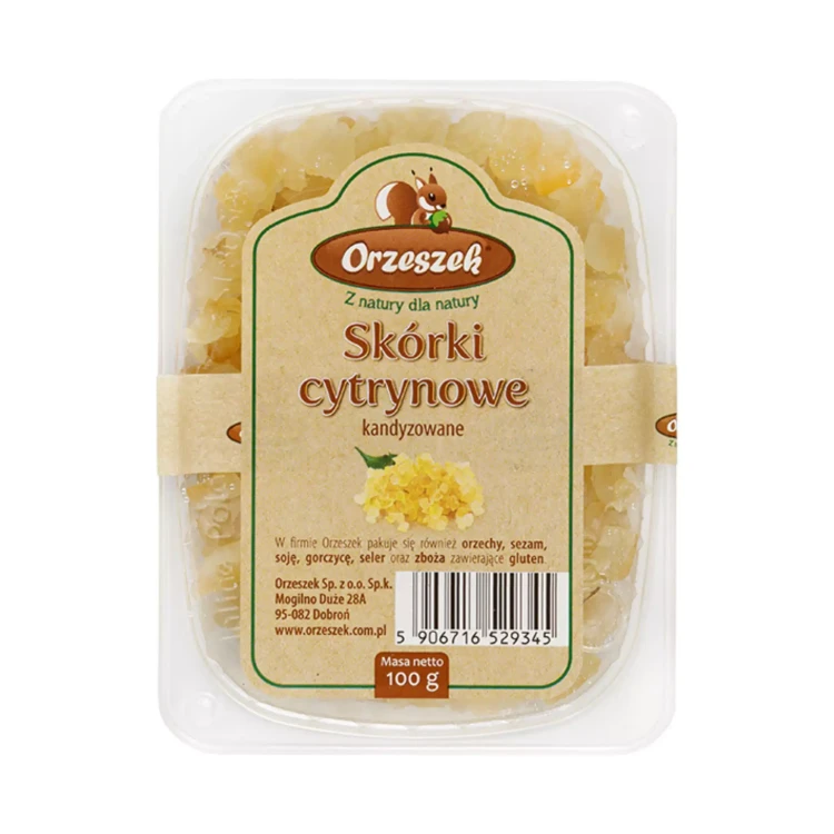 Skórki cytrynowe kandyzowane Orzeszek.webp