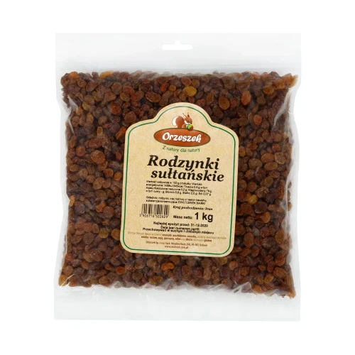 Rodzynki sułtańskie Orzeszek 1kg.webp