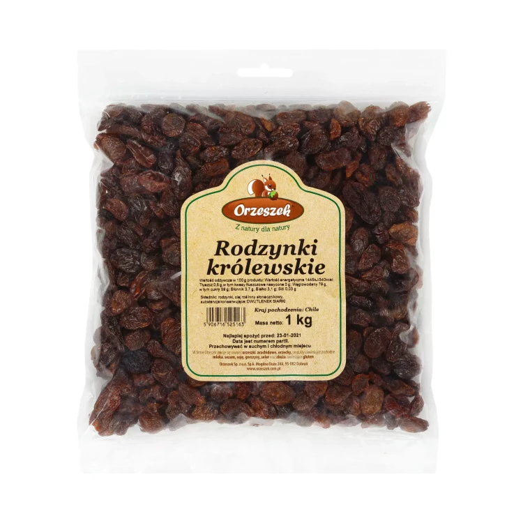Rodzynki królewskie Orzeszek 1kg.webp