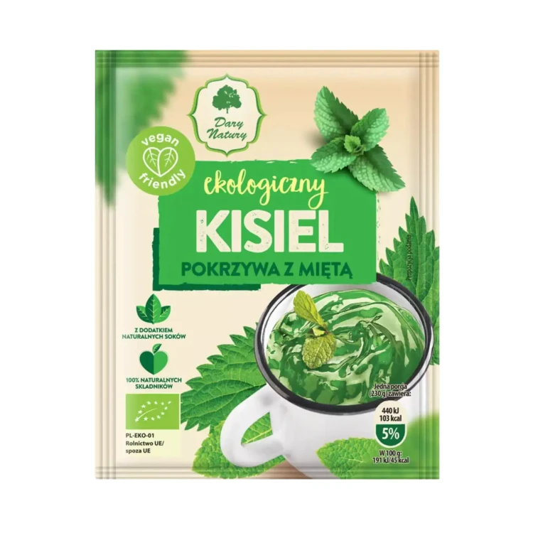 Kisiel EKO Pokrzywa z miętą Dary Natury .webp