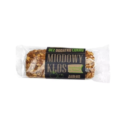 Miodowy Kłos bez cukru z Jabłkiem 45g Łysoń.webp