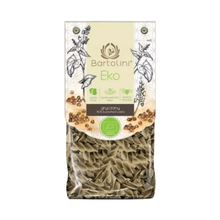 Makaron 100% GRYCZANY EKO 250g Bartolini.webp