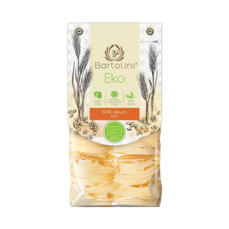 Makaron 100% durum gniazda krajanka gruba BIO 250 g Bartolini.webp
