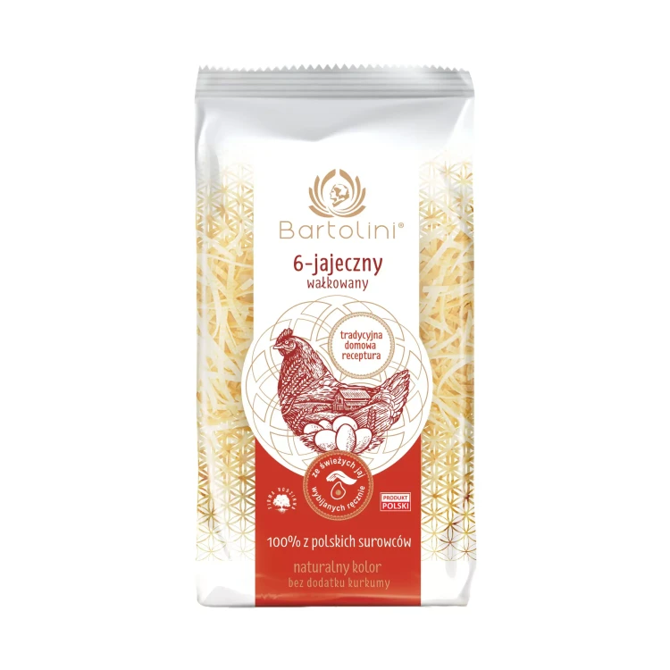 Makaron 6-jajeczny krajanka średnia 250g Bartolin.webp