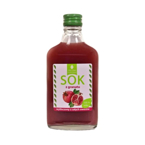 Sok Tłoczony z granatu 200 ml Zielona Tłocznia.webp