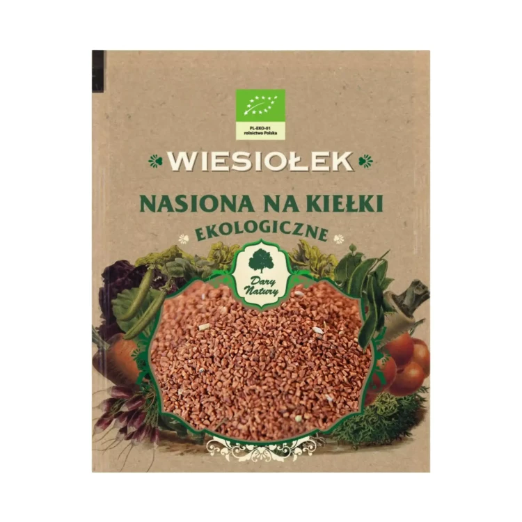 Nasiona na kiełki WIESIOŁEK EKO 30g Dary Natury .webp