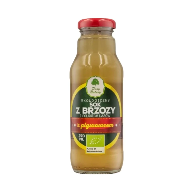 Sok z brzozy z pigwowcem EKO 270ml Dary Natury.webp